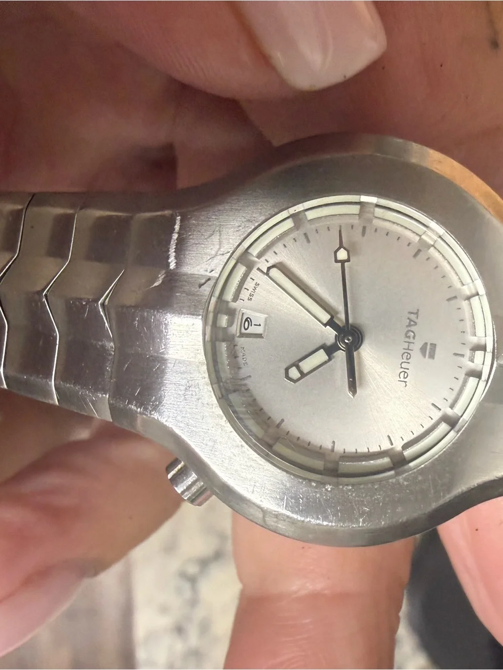 TAG Heuer Womens ALTER EGO Watch WP1311 BA0750 Swiss Quartz w Case